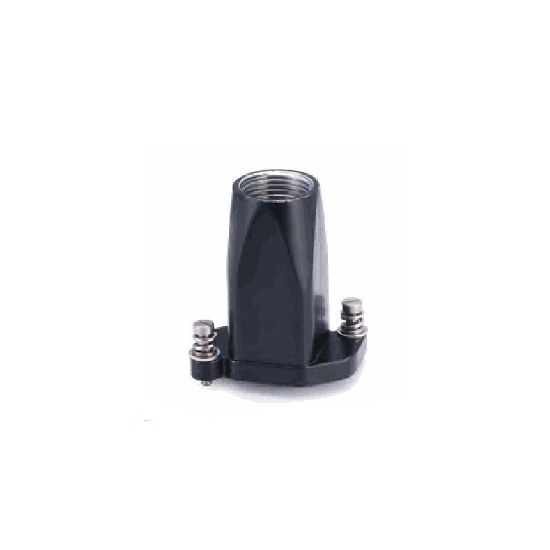 Capot 3A, Alliage de zinc moulé, acier inoxydable, IP68/IP69K, Sortie verticale, M20
